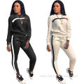 Casual O-neck 2 Piece Tracksuit Women Set